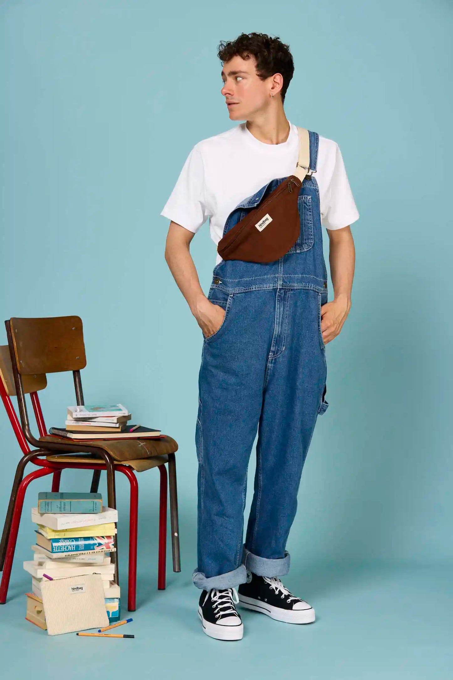 Olivia Banana bag - Chocolate