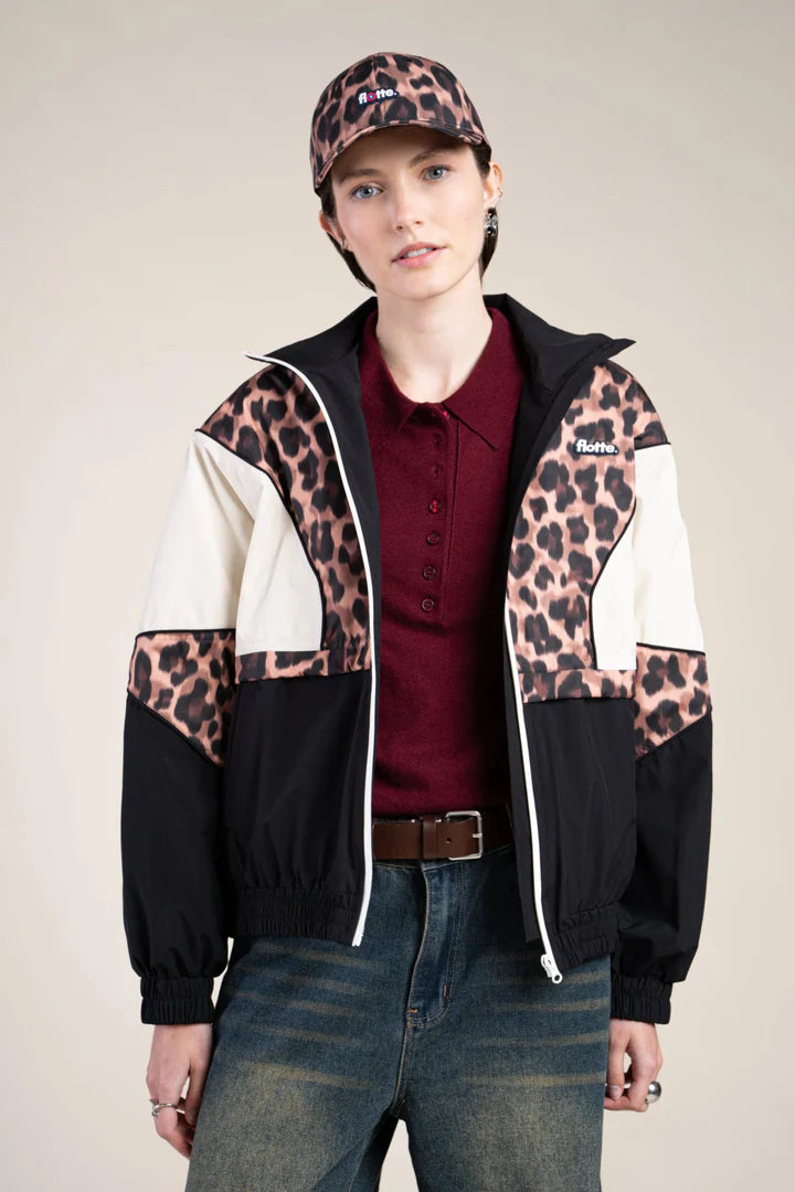 LAST ONE in XS - Saint-Martin Jacket Tricolor - New Leopard/Ombre