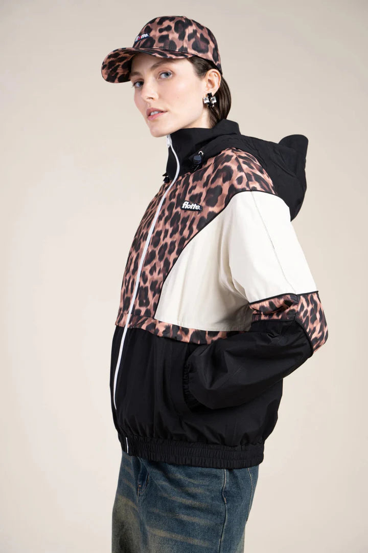 LAST ONE in XS - Saint-Martin Jacket Tricolor - New Leopard/Ombre
