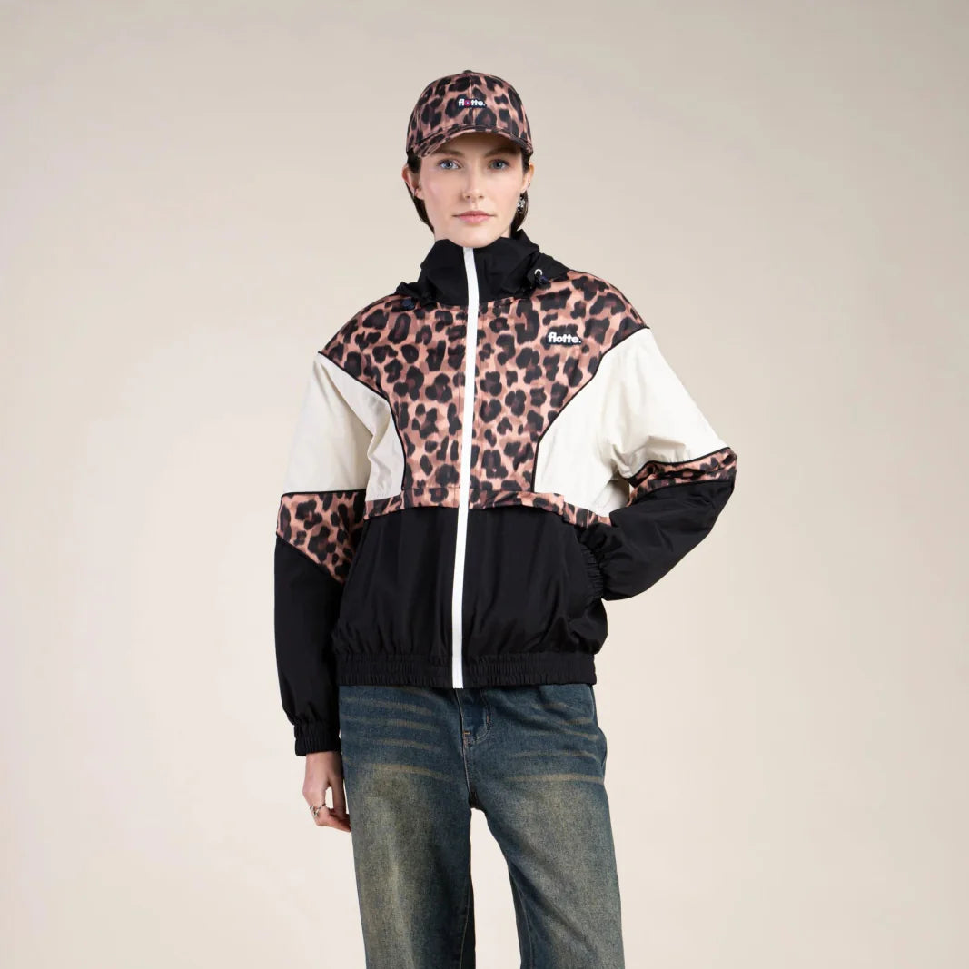 LAST ONE in XS - Saint-Martin Jacket Tricolor - New Leopard/Ombre
