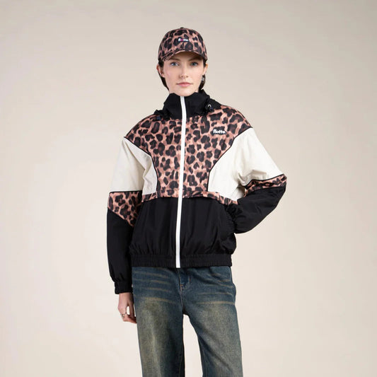 LAST ONE in XS - Saint-Martin Jacket Tricolor - New Leopard/Ombre
