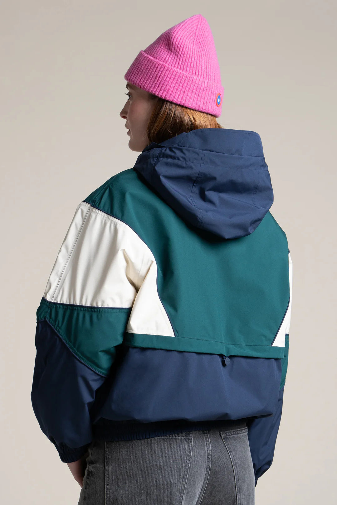 Saint-Martin Jacket Tricolor - Indigo/Sapin