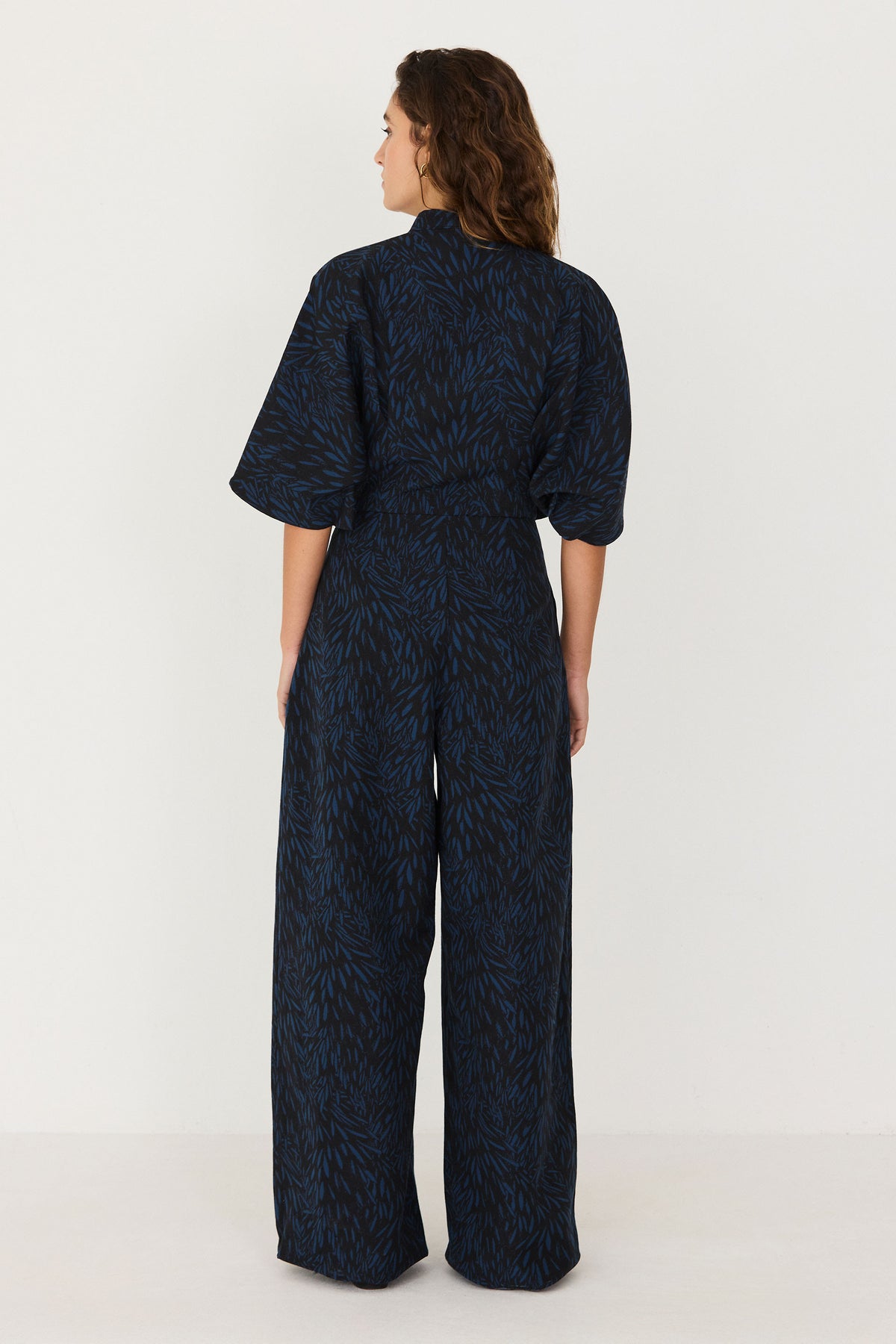 LAST ONE in 36 - Siloe Jumpsuit - Leaves