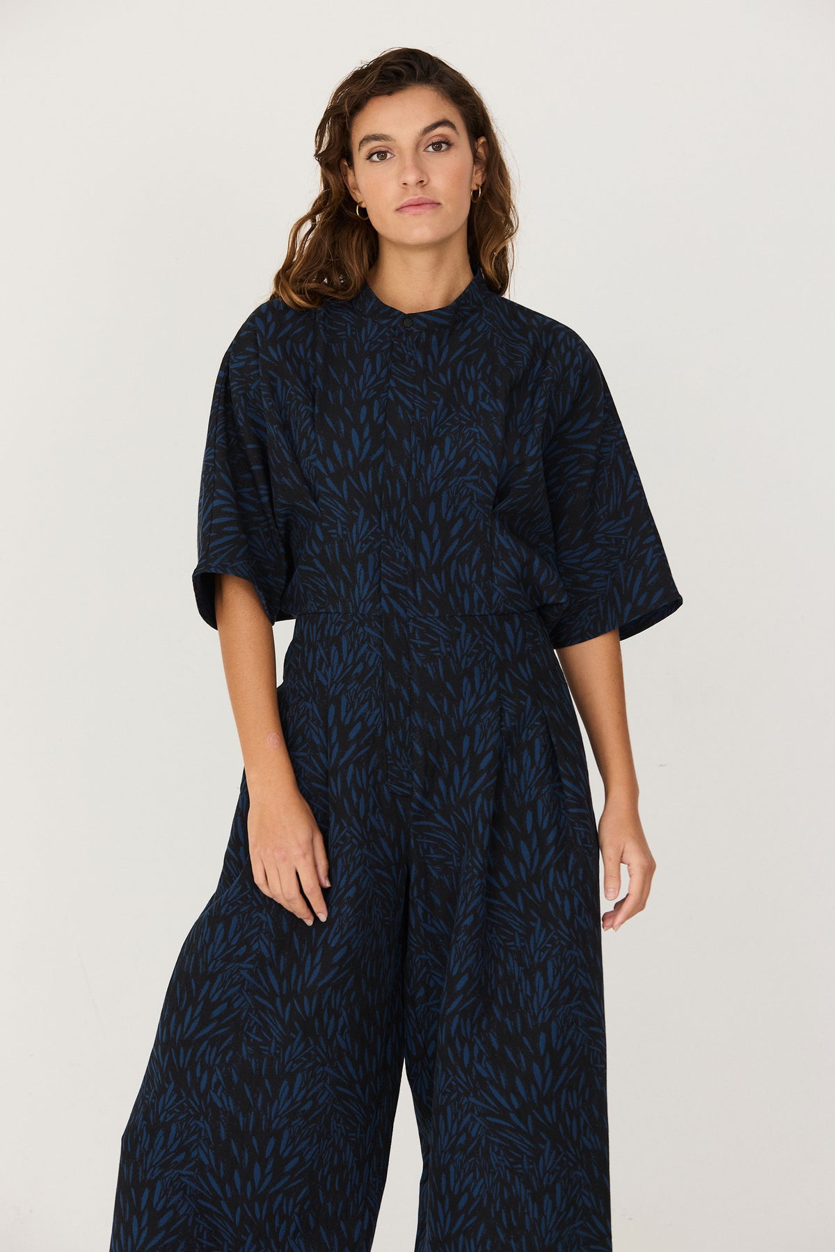 LAST ONE in 36 - Siloe Jumpsuit - Leaves