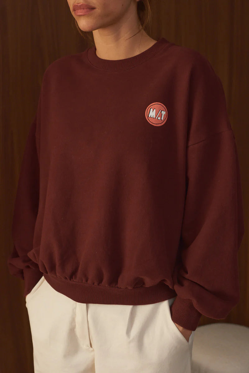 Romy Sweater - Burgundy