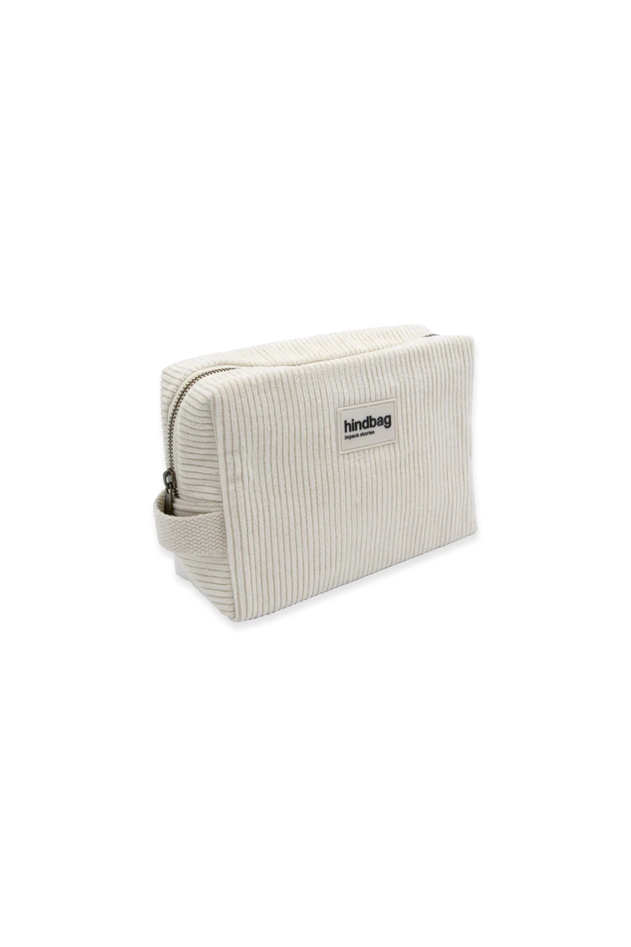 Leon Corduroy Toiletry Bag - Ecru