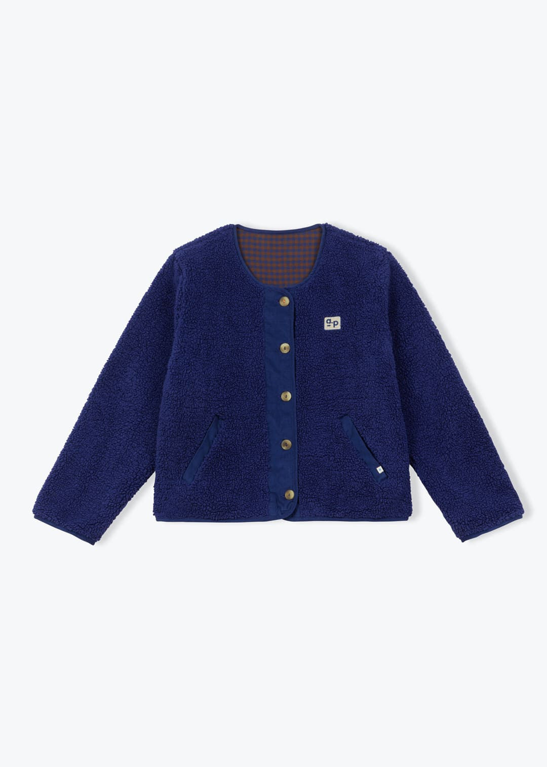 Reversible Sherpa Jacket - Navy
