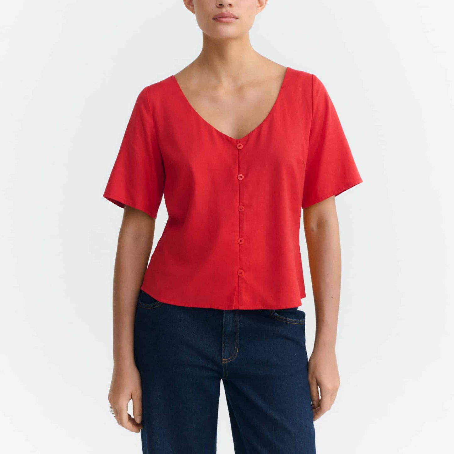 Leia Blouse - Clavel Hemp