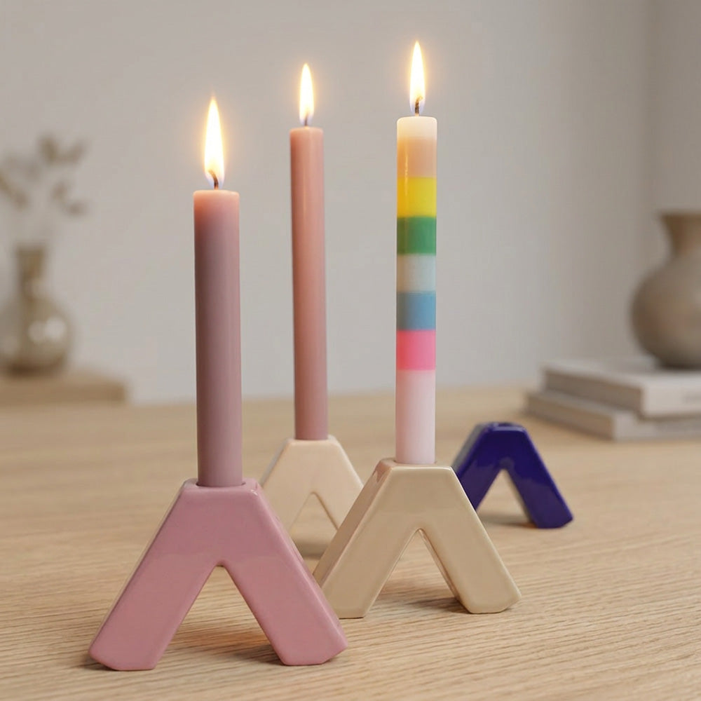 Candle Holder Whywhy - Powder Pink