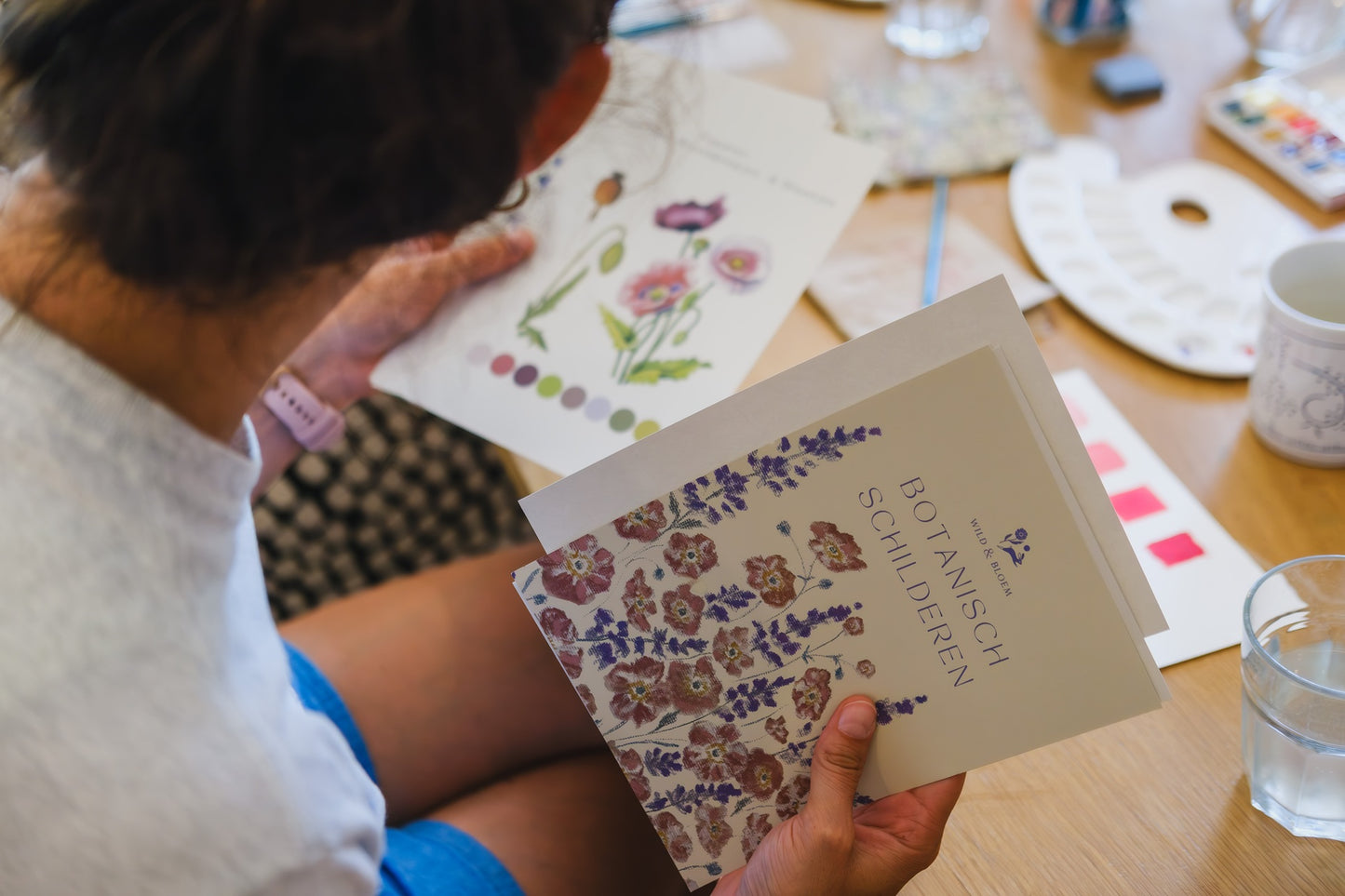 Workshop Botanical Watercolor Painting - By Wild & Bloem