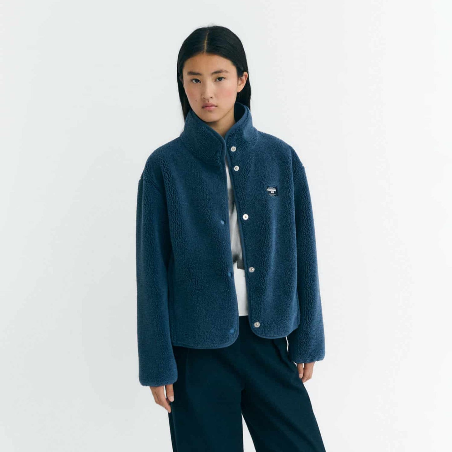 Kourtney Fleece Jacket - Blue