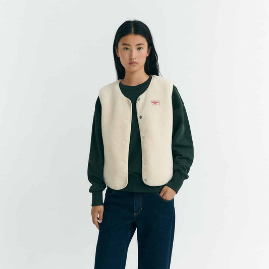 LAST ONE in L - Jay Vest - Ivory