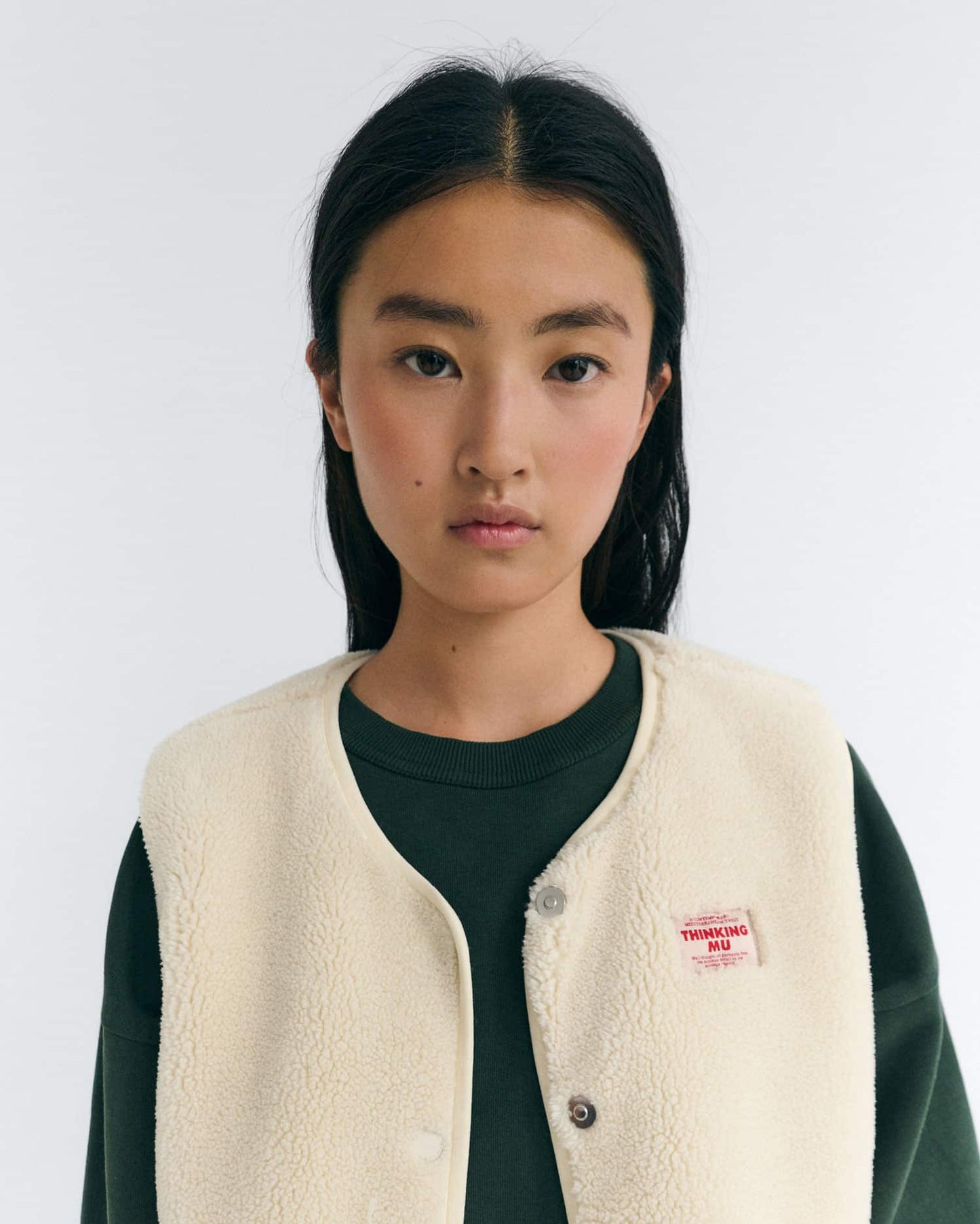 LAST ONE in L - Jay Vest - Ivory