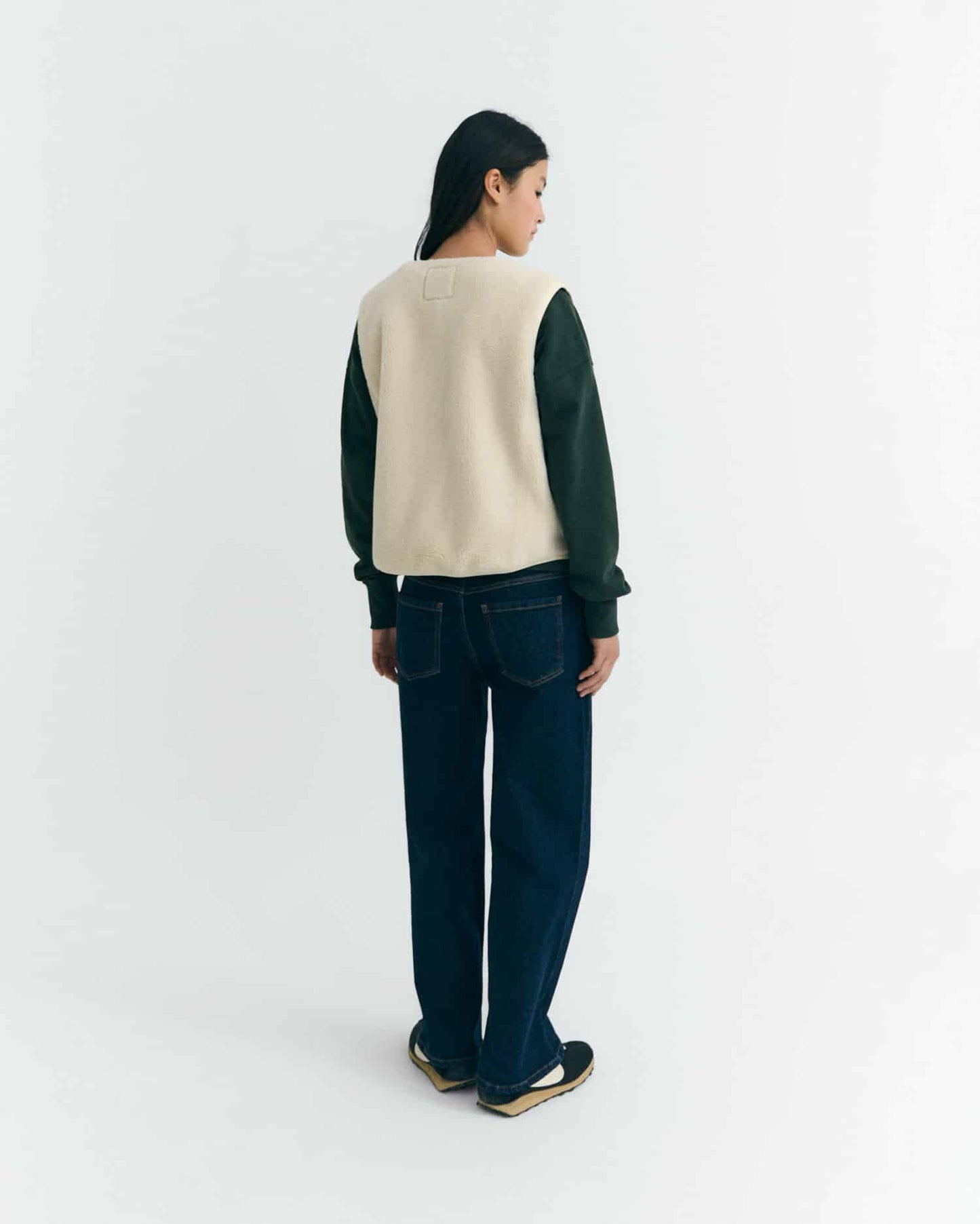 LAST ONE in L - Jay Vest - Ivory