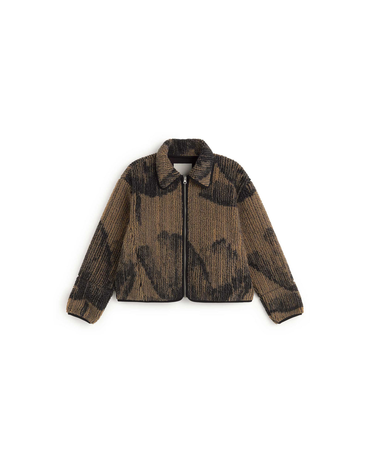 Kendra Teddy Jacket - Lotus Brown
