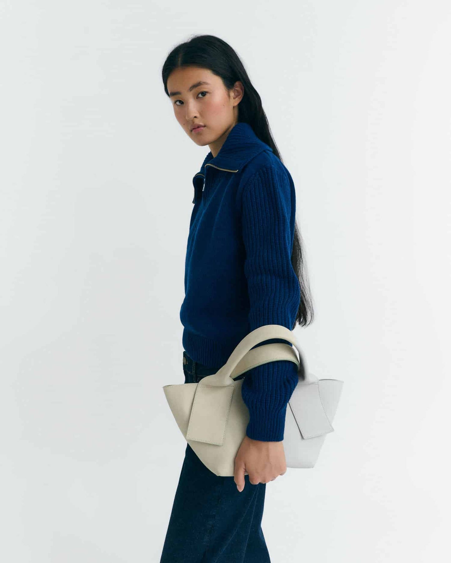 Tanit Knitted Sweater - Indigo