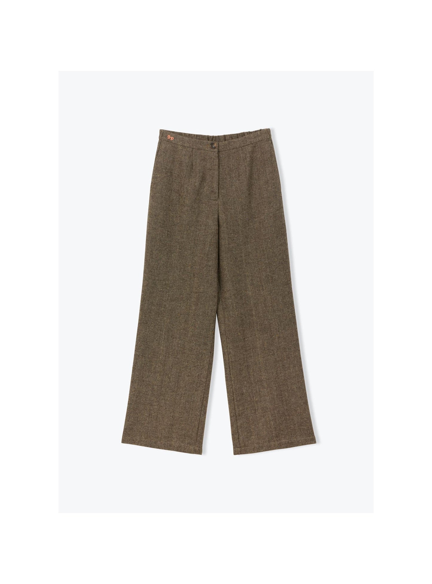 Tailored Trousers - Taupe Chiné