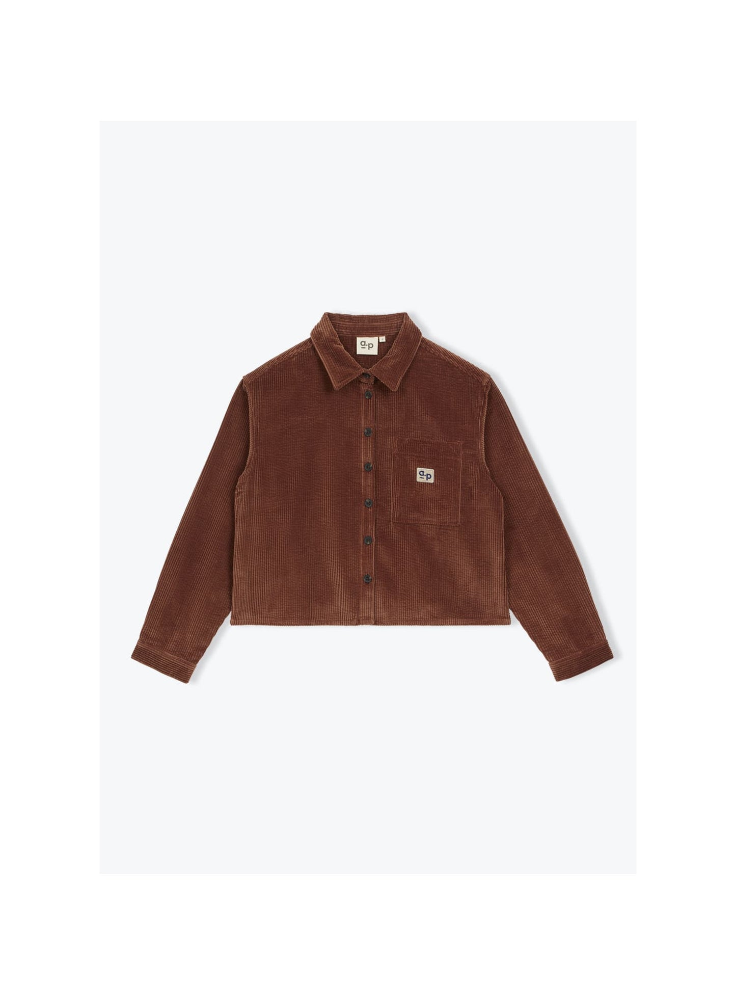 Overshirt Velours - Marron