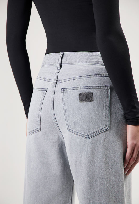 Brooke High Barrel - Light Grey