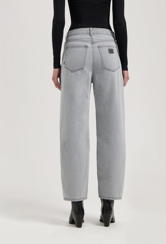 Brooke High Barrel - Light Grey