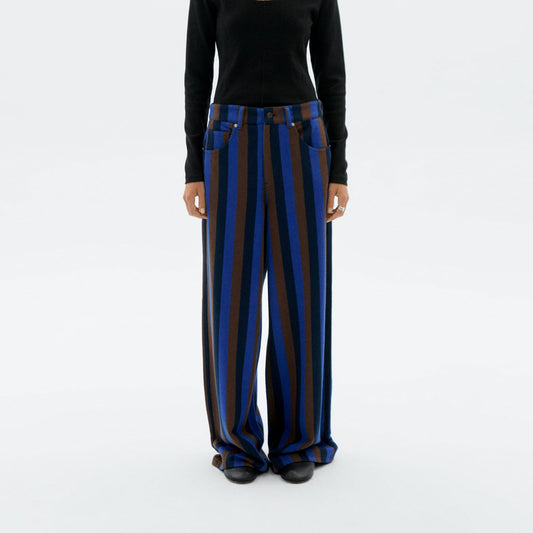 Totenham Blanket Hedda Pants - Blue/Brown