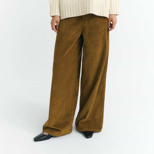 Corduroy Hedda Pants - Light Oak