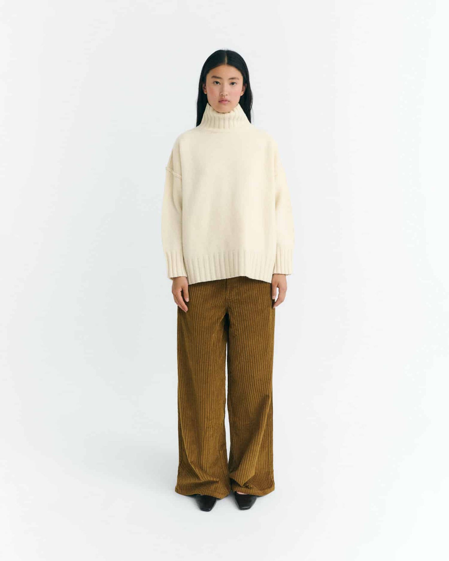 Corduroy Hedda Pants - Light Oak