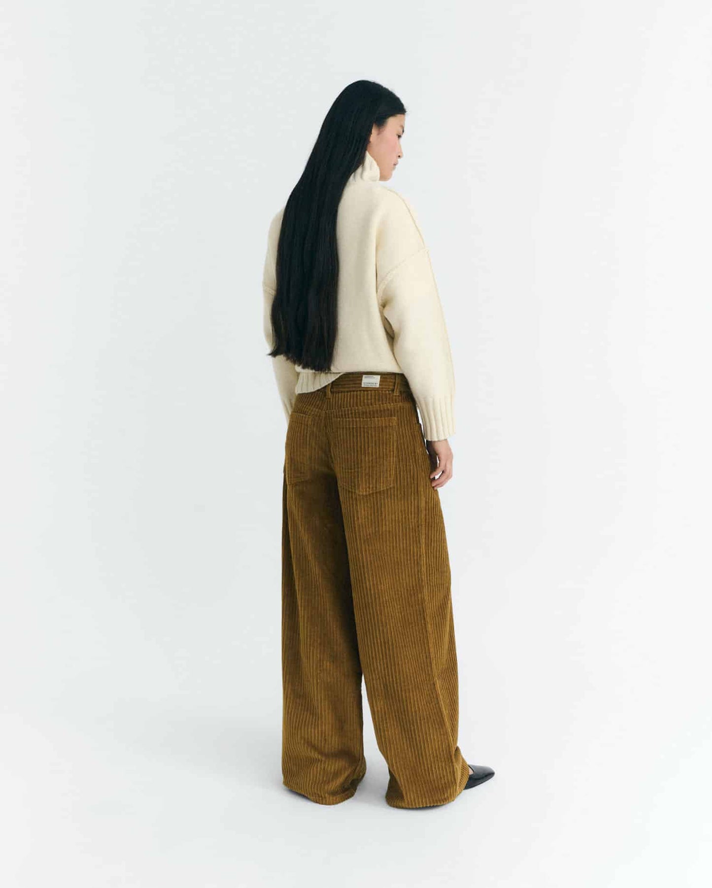 Corduroy Hedda Pants - Light Oak