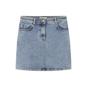 Marsha Denim Skirt - Light Clean Denim