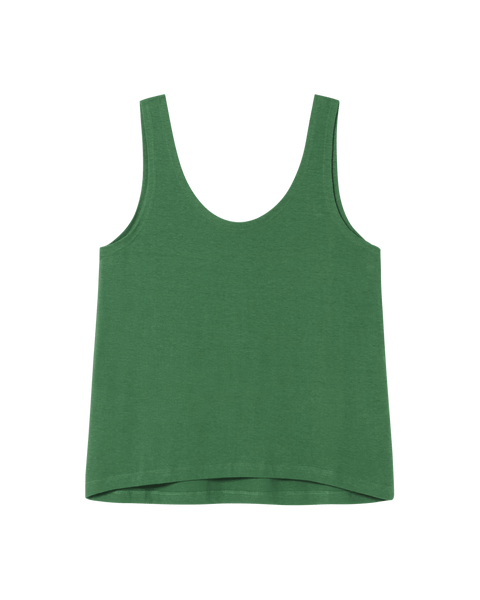 Hemp Tank Top - Clover Green