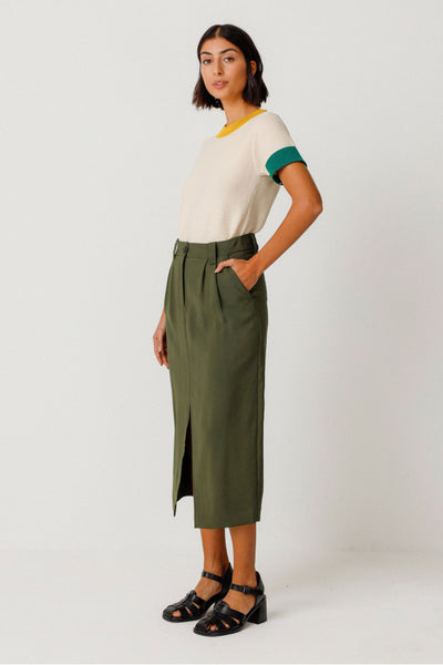 Xare Skirt - Deep Green