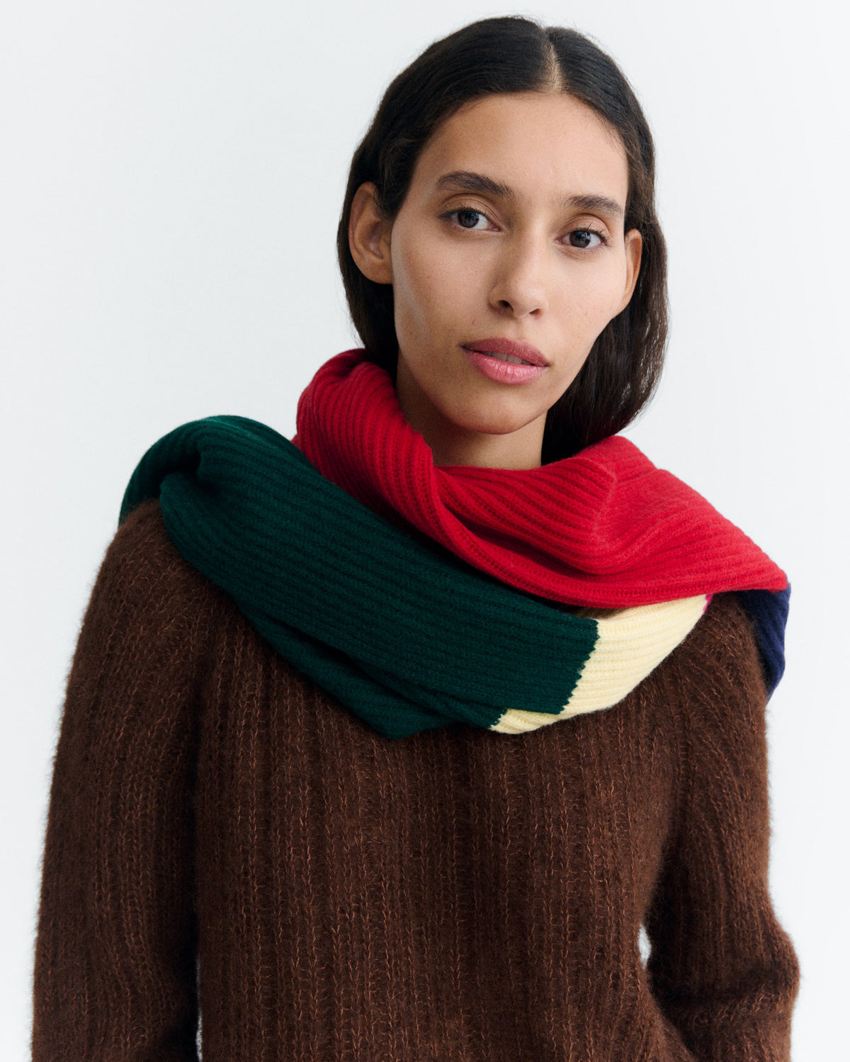 Ghede Knitted Scarf - Denali