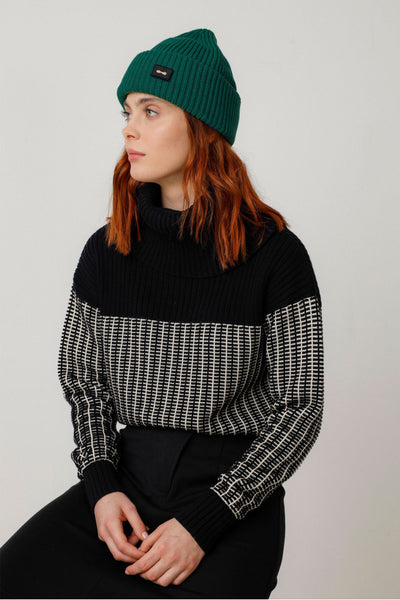 Zala Beanie - Basil Green