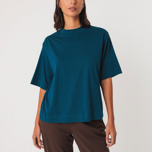 LAST ONE in 42 - Zuntz 6 T-Shirt - Oxford Blue