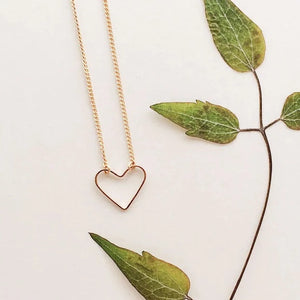 Essyello Open Heart Necklace