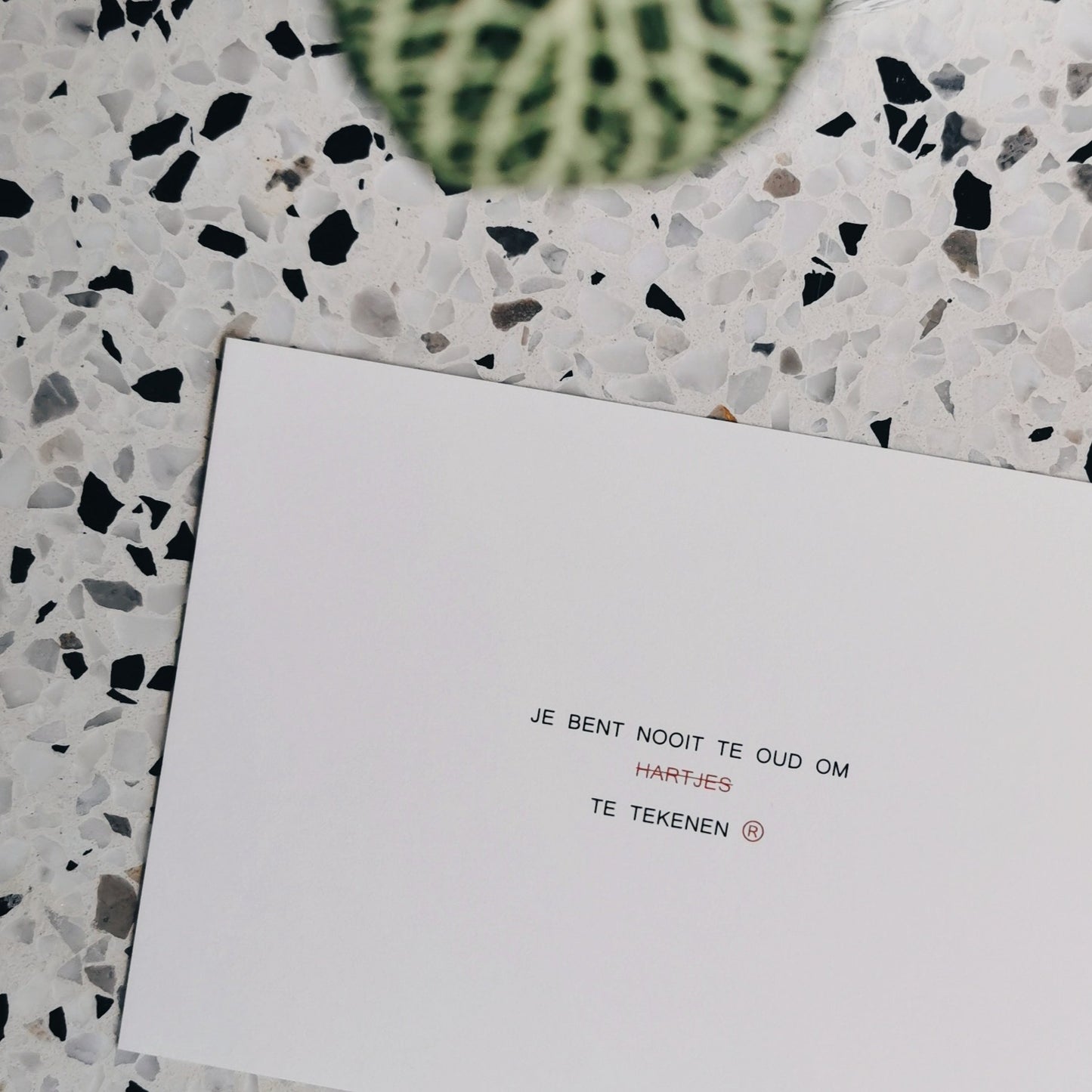 Ruth Van de steene Card #50 - Hartjes