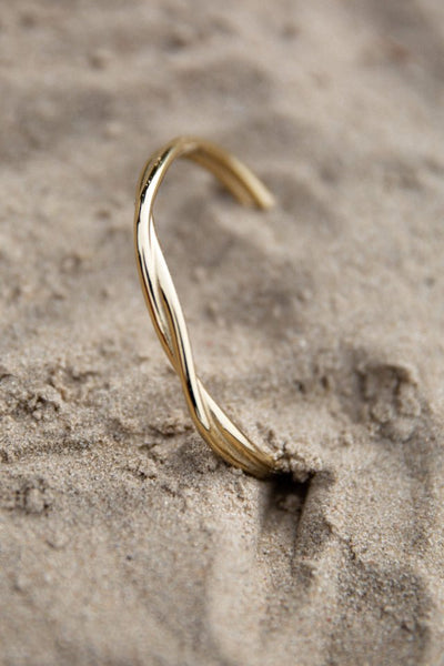 Bandhu Round Twine Bracelet - Gold