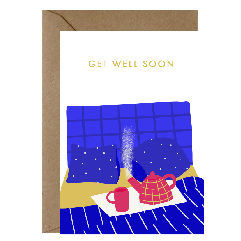 Ema Tudose Greeting Card - Get Well Soon