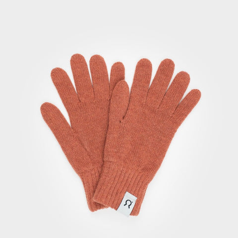 Recycled Cashmere Gloves Anita - Pink Pompelmo
