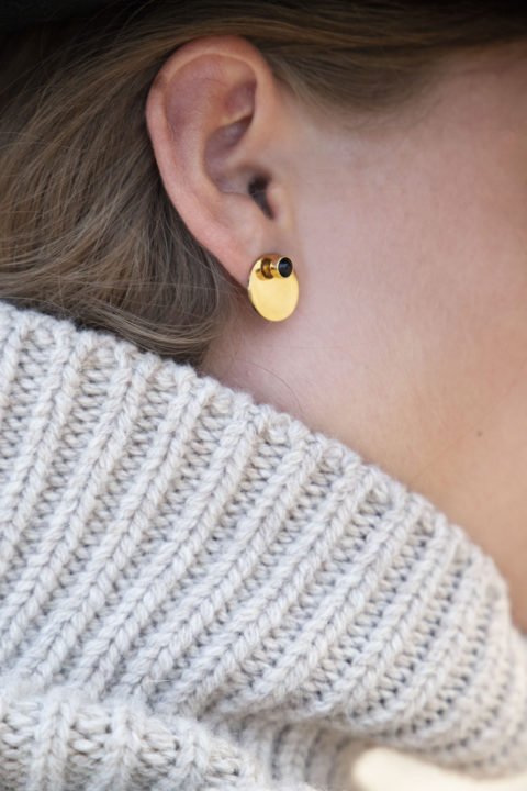 Bandhu Energy Muse Double Earrings - Gold