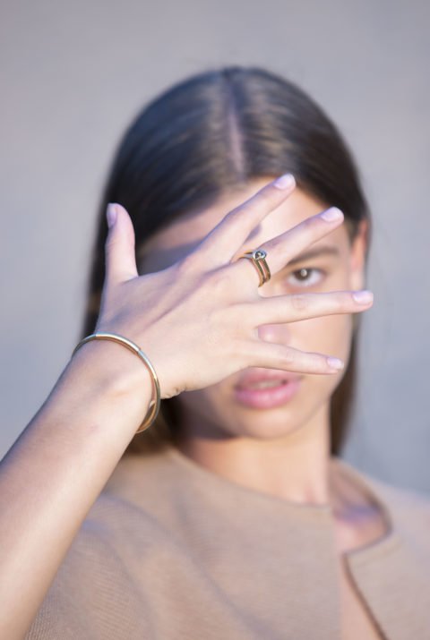 Bandhu Wire Ring - Gold