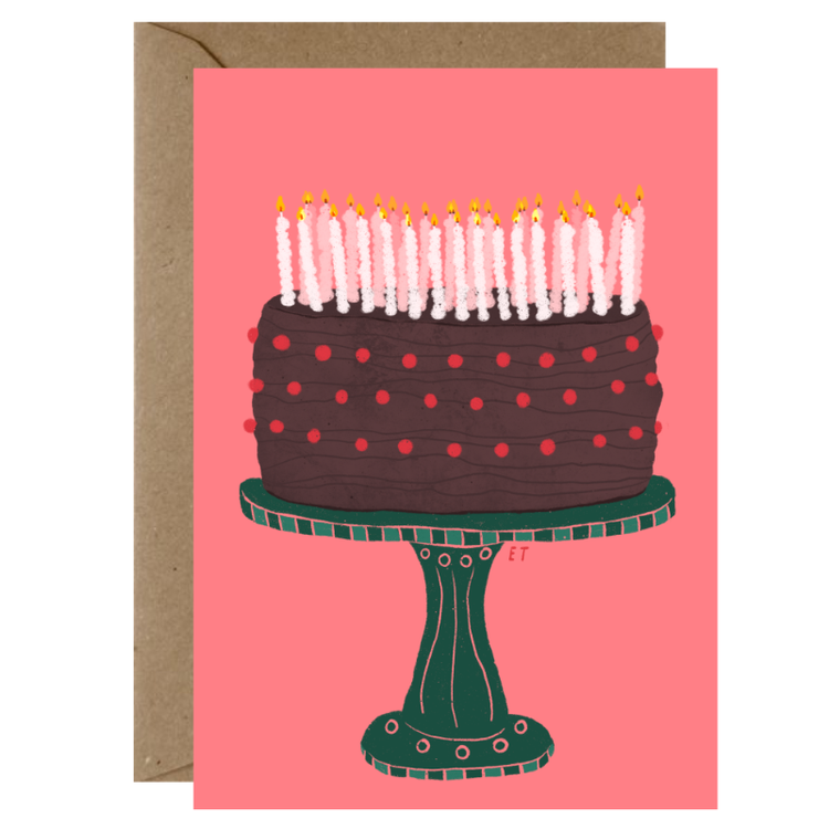 Ema Tudose Greeting Card - Birthday Cake