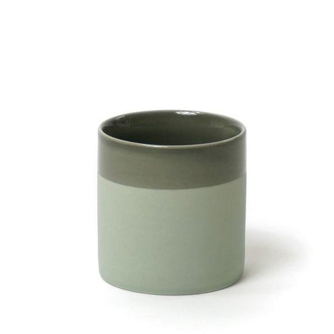 Kinta Ceramic Cup Cer Cyl S - Celadon Glossy & Mat