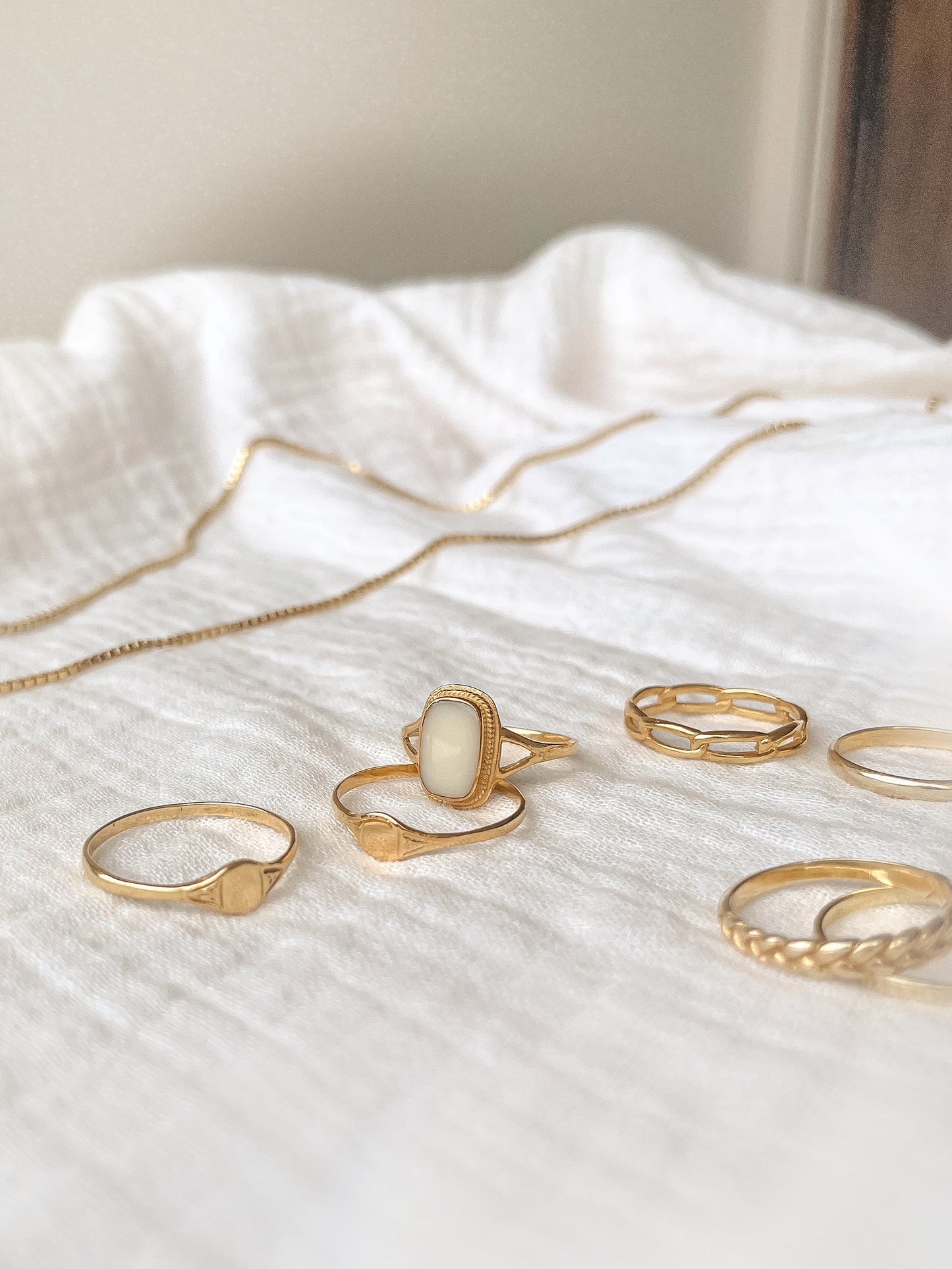 Flawed Estate Ring - Gold