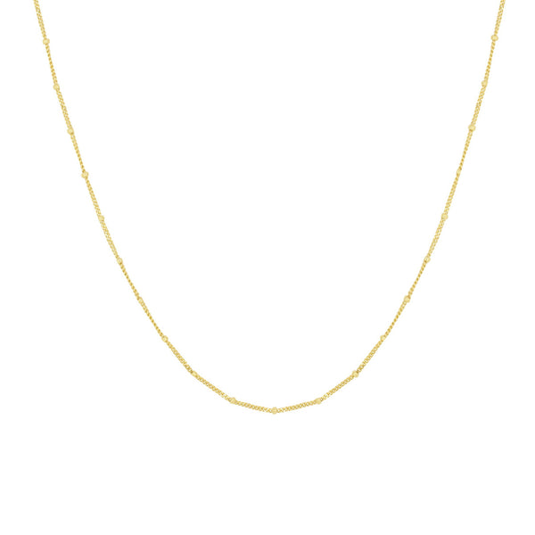 Flawed Dotted Necklace - Gold