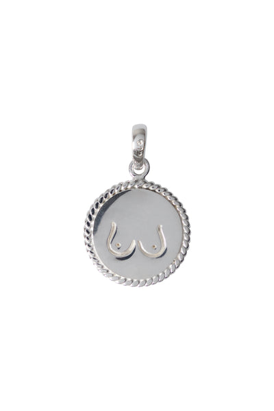 T.I.T.S Two Sides Pendant Silver