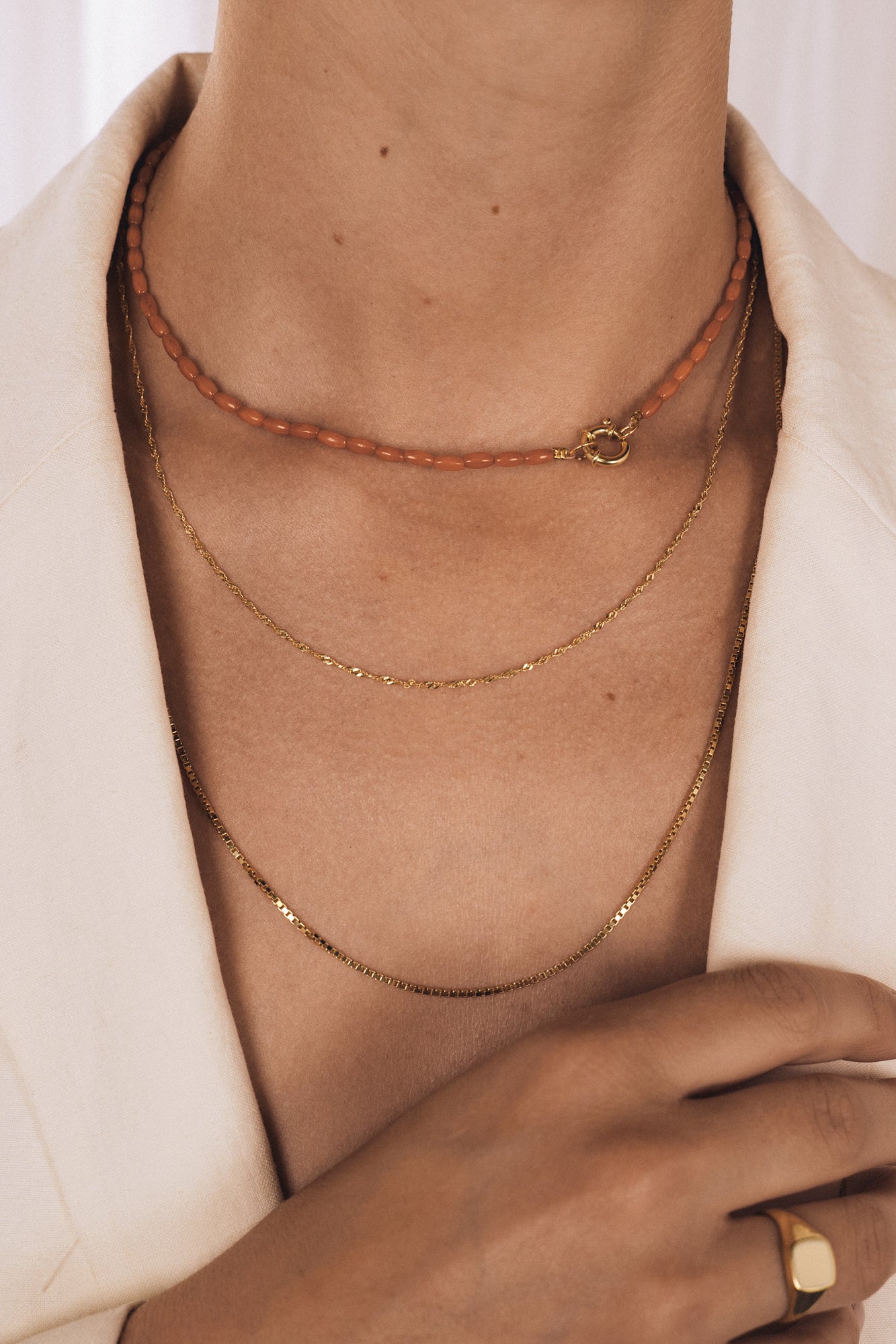 Louise Necklace - Silver