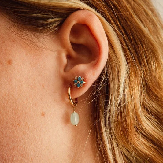 Joia Blue Star Stud Single Earring