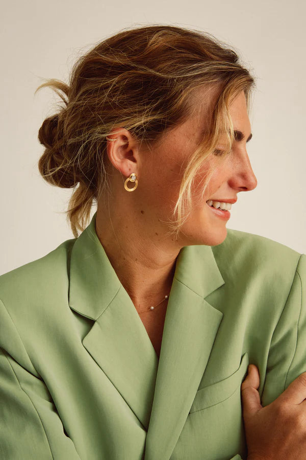 Joia Moon Stone Earrings