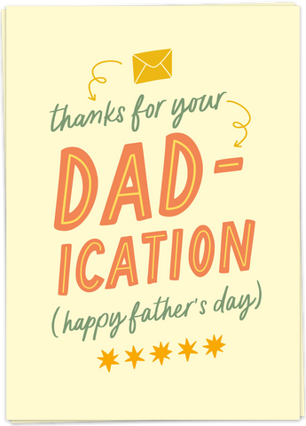 Kaart Blanche Dad - Dadication